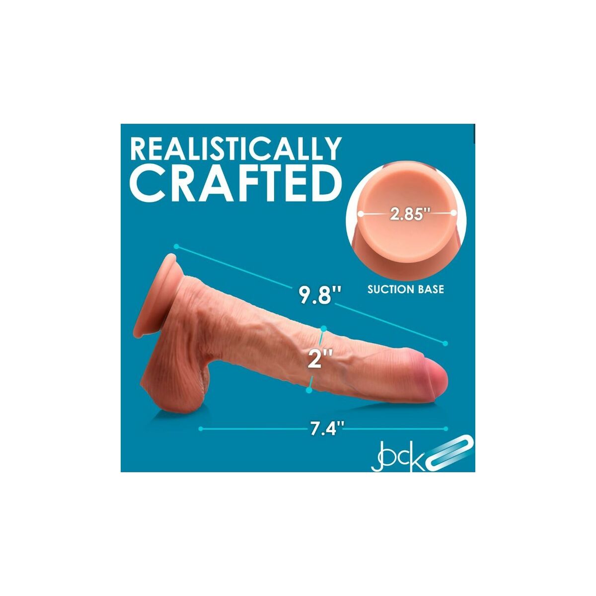 Reālistiskais Dildo XR 25 cm